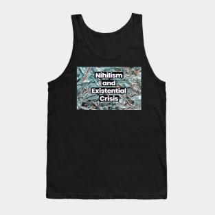 Nihilism and Existential Crisis. Doomer. Depressive mask. Pessimist. Nihilist. Depression. Ok doomer Tank Top